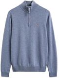 Gant 87313 Half Rits Trui Blauw 2XL Man