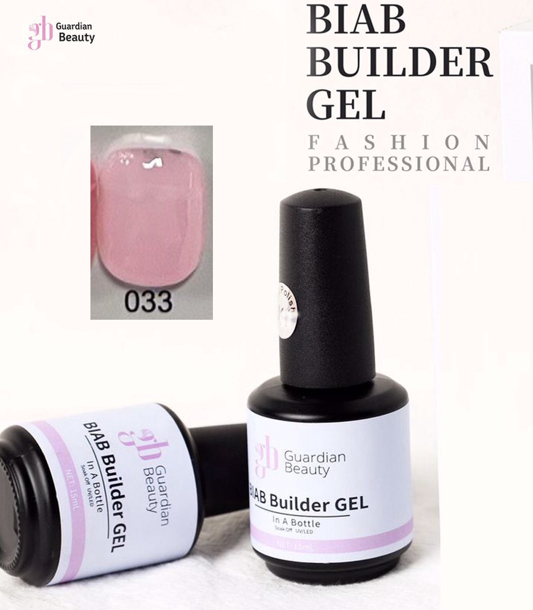 Guardian Beauty Nagel Gellak - Biab Builder gel #33 - Gellex - Absolute Builder gel - Aphrodite | BIAB Nail Gel 15ml