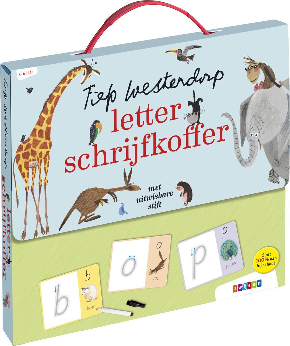 Zwijsen Uitgeverij Fiep Westendorp letter schrijfkoffer
