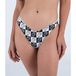 Bikinibroekje Hurley Bikinibroekje Dames - Smiley Reversible Cheeky Scoop Black