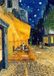 Your Decoration B.V Kunstdruk Vincent Van Gogh - Pavement Café at Night 50x70cm