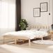 Maison Exclusive - Lit en bois massif sans matelas, 120x200 cm
