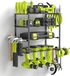 Unyqoos ® Support mural et étagère à outils peu encombrants pour outils électriques et accessoires