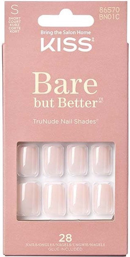 Kiss Plaknagels Bare But Better Nails - Nudies
