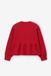 Sissy-Boy Rode sweater met peplum