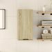 Maison Exclusive - Meuble mural pour salle de bain, chêne Sonoma, 32x20x67 cm