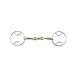 Premier Equine mors à 3 branches en cuivre et métal argenté, double brisure, 12,5