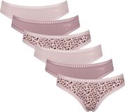 Sloggi GO Crush Mini C6P Slip Set van 6 - Roze - Dames - Maat XXL
