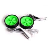 Bottari Bike Basic uniseks kinderstabilisatorwielen, groen, 10,5 cm