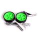 Bottari Bike Basic uniseks kinderstabilisatorwielen, groen, 10,5 cm