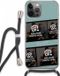 Case Company iPhone 13 Pro Max Hoesje met Koord - Filmrol N°2 - Zwart TPU - Back Cover