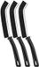 Unyqoos® Set de 3 brosses de nettoyage robustes pour joints et coins à la maison