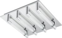EGLO Velarde Plafondlamp 4 Lichtpunten Chroom Staal Helder