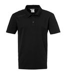 Uhlsport Essential Polo Heren - Zwart | Maat: 4XL