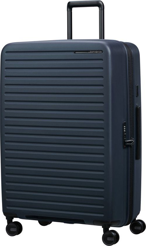 Samsonite Koffer - Restackd spinner 75/29 (4wielen) - uitbreidbaar - Midnight - 109 l - 3.9 kg