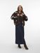 VERO MODA x Wehkamp jas met koeienprint - bruin