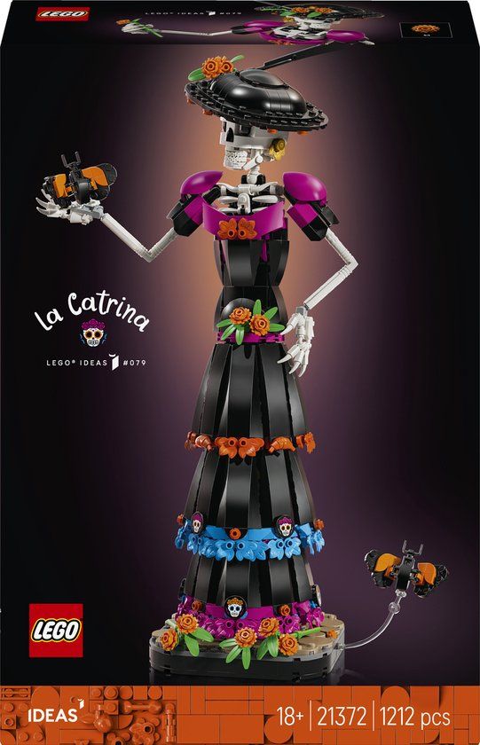 LEGO Ideas La Catrina Figuur Bouwpakket voor Volwassenen en Woondecoratie 21372