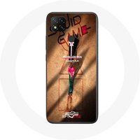 Maniacase Hoesje voor Xiaomi Redmi 9C Squid Game serie poster soldaat