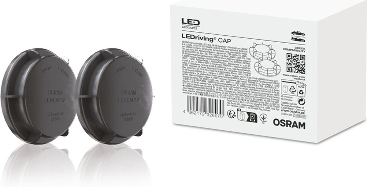 OSRAM LEDriving CAP per NIGHT BREAKER H7-LED; LEDCAP11; Ricambio per calotta faro originale
