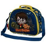Karactermania Harry Potter Beasty Friends 3D Thermische Lunchtas Blauw