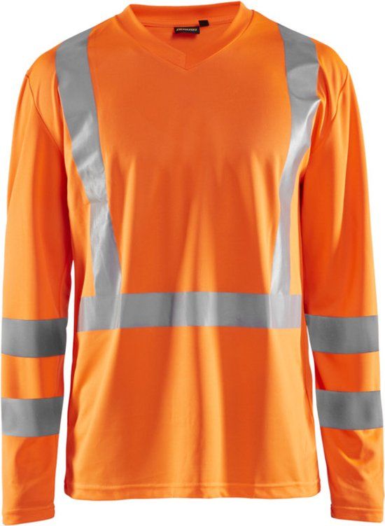 Blakläder Blaklader UV-T-shirt lange mouw High Vis 3383-1011 - High Vis Oranje - S