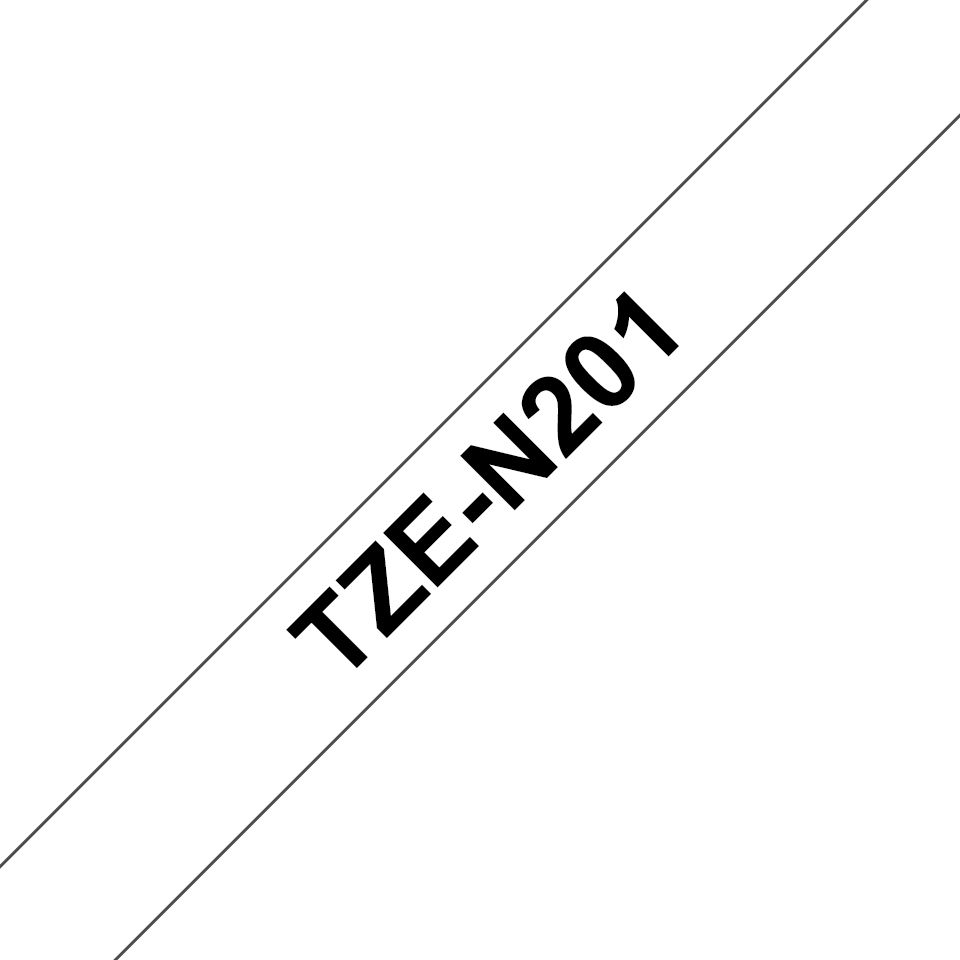 Brother TZeN201 Label Tape - 3.5mm Clear
