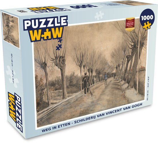 MuchoWow Puzzel Weg in Etten - Vincent van Gogh - Legpuzzel - Puzzel 1000 stukjes volwassenen