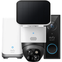 Eufy Eufycam Solocam S340 + Eufy Video Doorbell E340 + Homebase 3