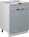 Vicco Fame-Line Keukenonderkast – 60 cm met lade, WB Antraciet Licht blauw-grijs