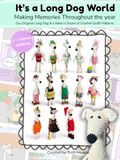 It's a Long Dog World: Our original Long Dog & a baker's dozen of crochet outfit patterns
