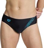 Arena Dreamy Sportzwembroek Mannen - Zwart/Blauw - Maat 100