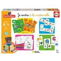 Educa Coffret multi-jeux Je rentre à la maternelle Petit Ours Brun Franstalige Versie