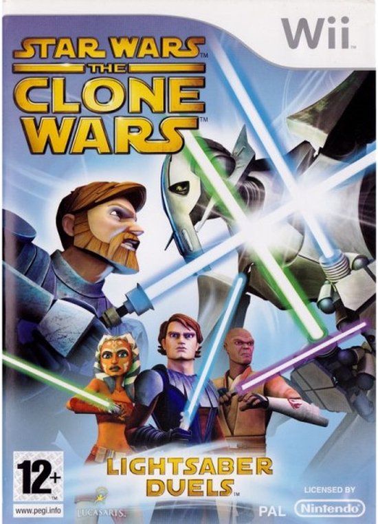 Nintendo Star Wars The Clone Wars - Lightsaber Duels - Nintendo Wii