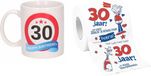 Bellatio Decorations Shoppartners Bv Cadeau set voor 30e verjaardag - Koffie mok en funny Wc-rol - Voor mannen van 30