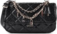GUESS Libby Flap Crossbody Bag Black zwart