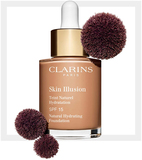 Clarins Skin Illusion Teint Naturel Hydratation Foundation - 112 Amber - 30ml