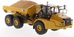 Diecast Masters Cat 745 ADT Kieper Knickgestuurde 45 tons kiepertruck Truck 1:50 High Line Series