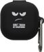 kwmobile Siliconen Hoesje voor Samsung Galaxy Buds FE - Wit/Zwart