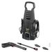 Nettoyeur haute pression - Quick-Connect - 5 m tuyau - Buse standard et turbo - Pour jardin et cour