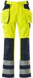 Mascot Safe Compete Pantalon avec poches holster 09131-470 - hi-vis jaune/marine - C44