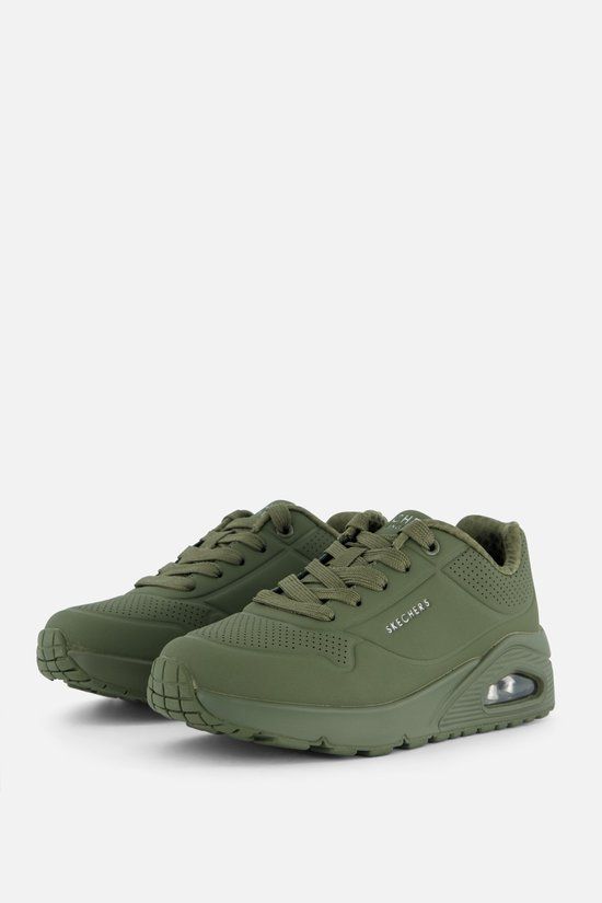 Skechers Uno-Stand On Air Jongens Sneakers Groen