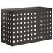 vidaXL Housse de climatiseur, noir, 90 x 40 x 60 cm, acier