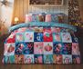 Rapport Home Kerst Dekbedovertrek Advent Calendar - Microvezel - Eenpersoons - 135x200 cm