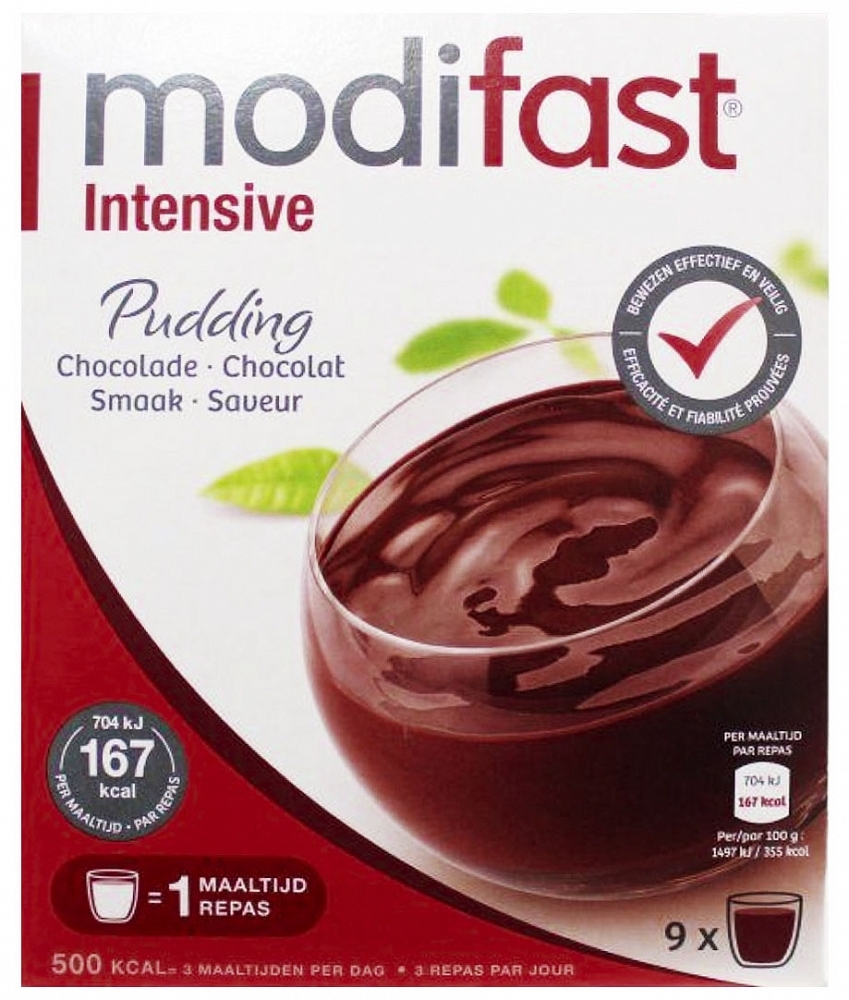 Modifast Intensive Pudding Chocolade