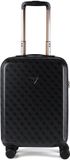 GUESS trolley Latona 18 In 8-Wheeler Coal Logo donkergrijs 53cm