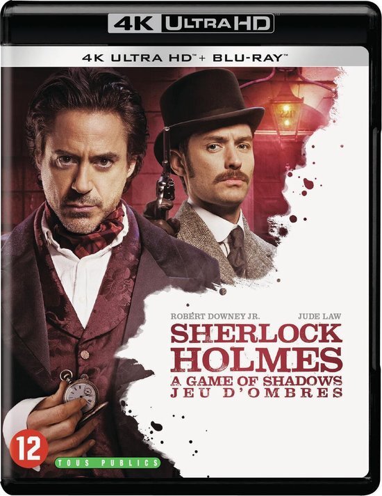 Movie Sherlock Holmes: A Game Of Shadows (4K Ultra HD Blu-ray) blu-ray (4K)