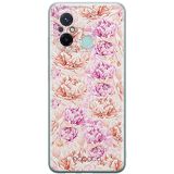 ERT GROUP mobiel telefoonhoesje voor Xiaomi REDMI 12C/ REDMI 11A origineel en officieel erkend Babaco patroon Flowers 004