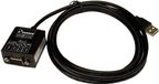 Exsys EX-1309-9 USB 2.0 naar RS-232 kabel zwart 1,8 m