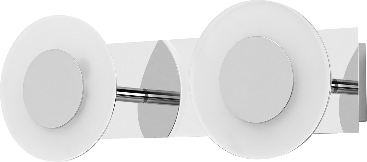 Ledvance Armatuur: voor plafond, BATHROOM DECORATIVE CEILING AND WALL WITH WIFI TECHNOLOGY / 15 W, 220…240 V, stralingshoek: 110, Tunable White, 3000…6500 K, body materiaal: steel, IP44