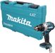 Makita DHP 489 ZK accu-slagboormachine 18 V 73 Nm borstelloos + koffer - zonder accu, zonder oplader